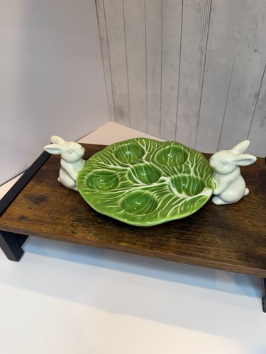Threshold Cabbage Bunny Deviled Egg Platter - Thumbnail 5