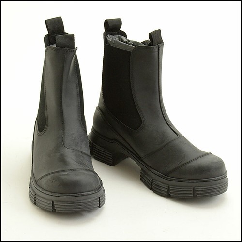 RDC12144 Authentic Ganni Black Recycled 