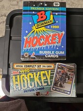 1990 Bowman NHL Hockey Premier Edition Bubble Gum Cards, 1990 Topps NHL Set