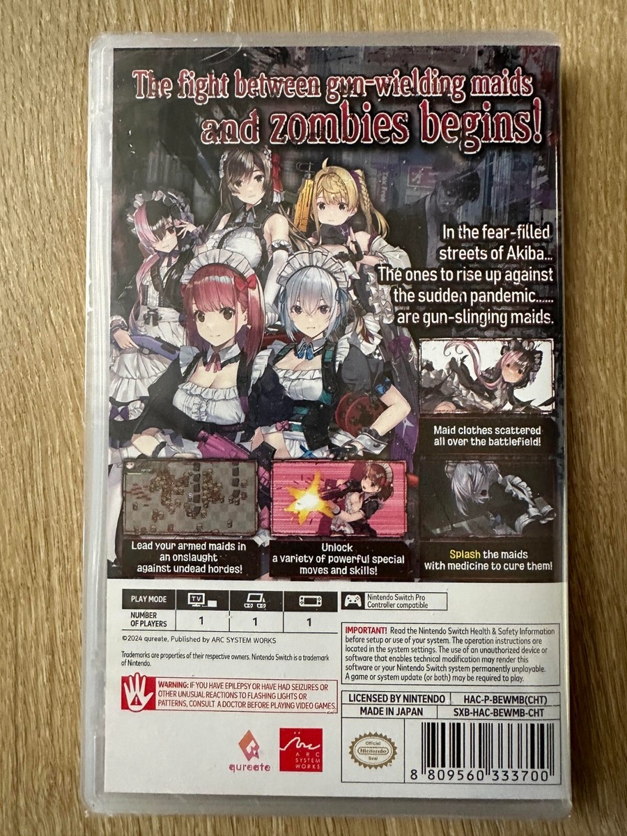 Maid of the Dead Switch Nintendo with English Brand New Sealed