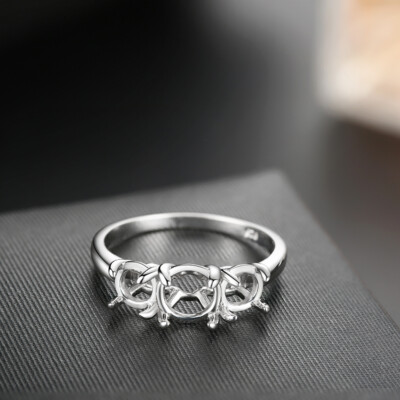 Sterling Silver Ring Ring Mounts Without Stones Uk 925 Sterling