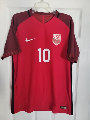 Nike USA US Soccer USMNT 2017 Away Jersey Christian Pulisic #10