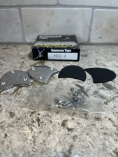 CAPEZIO TELETONE TAPS NOS NIB SZ HEEL 4