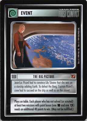 Star Trek CCG The Big Picture Near-Mint/NM Uncommon   BoG 1999