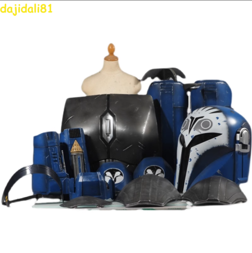 Star Wars The Mandalorian Bo-Katan Kryze Helmet Full Body Armor Set Cosplay Prop - Afbeelding 1 van 16