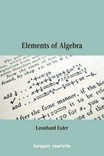 Euler's Elements of Algebra by Euler, Leonard (Paperback)