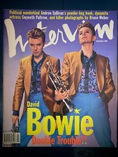 INTERVIEW Magazine (US) DAVID BOWIE Gwyneth Paltrow STEVEN KLEIN Herb Ritts 1995