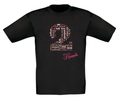 T-Shirt, Geburtstagsshirt, Ich bin schon 1-6, Farben und Namen ganz nach Wunsch