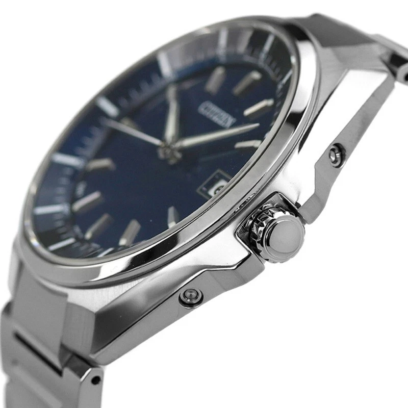 Reloj Citizen Attesa CB3010-57L Titanio Esfera Azul Eco-Drive Radio Atómica Hombre