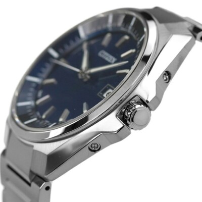 Citizen Attesa CB3010-57L Titanium Blue Dial Eco-Drive Atomic