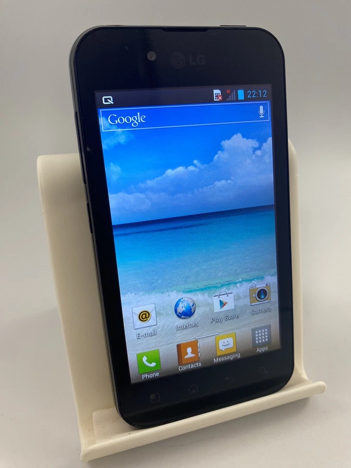 LG Optimus Black P970 Black Unlocked 2GB 4.0" 5MP 512MB RAM Android Samrtphone - Image 3 of 4