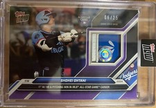 Shohei Ohtani All-Star Game 2024 Topps Now 437D Game-Used Base Relic Purple /25