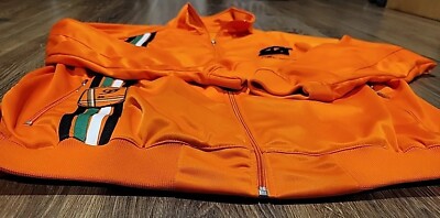 ジャケット・アウター BALR. Brooklyn l Badge Track Jacket Brooklyn Xpress Embroidered Bklyn Zipper Orange Men's XL Track