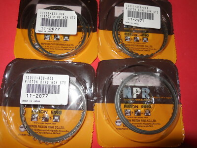 mm 6 pack NPR Piston ring set 64.5mm Honda 79-81 CBX STD 13011-438