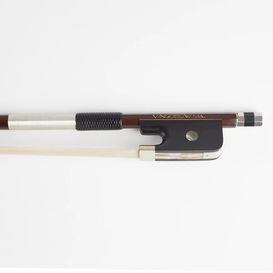 VingoBow Master Level Pernambuco Viola Bow Warm Sweet Tone Straight Well Made - Image 4 of 4