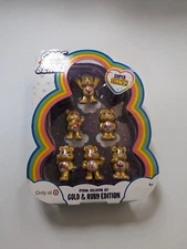 Care Bears 2022 Gold and Ruby Edition Special Collector Set 6 Bears NIB