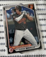 2024 Bowman Base Prospect Samuel Basallo #BP-38 Baltimore Orioles