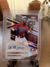 Jose Rodriguez 2020 Elite Extra Edition Autograph Prime Numbers /38 DPL AUTO