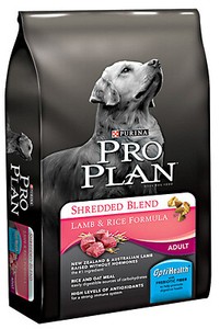 pro plan shredded lamb and rice
