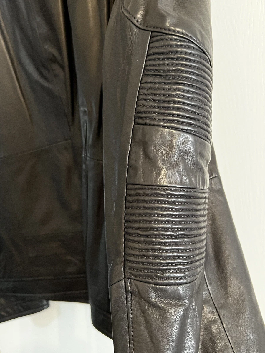 Hugo lachlan leather clearance jacket