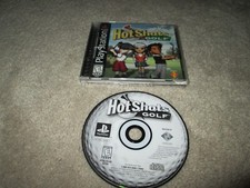 Hotshots Golf Sony Playstation PS1 Video Game Complete Tested Works.