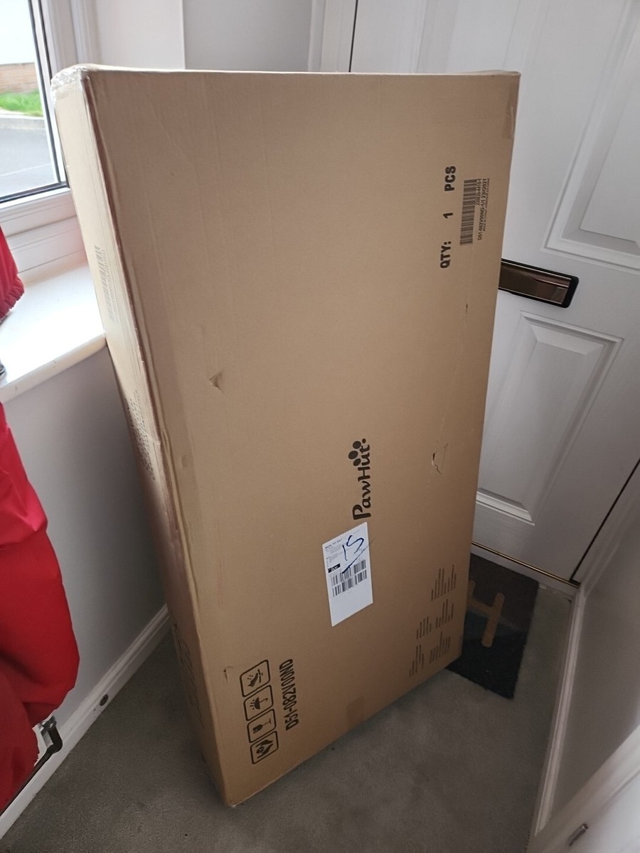 tectake 403227 Hamster Cage Made of Wood, 115x60x58cm Brown