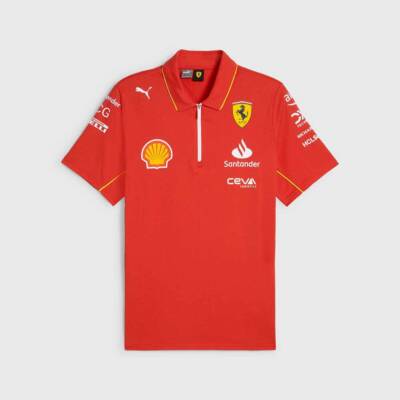 NWT Men's Scuderia Ferrari F1 Team Polo Shirt 2024