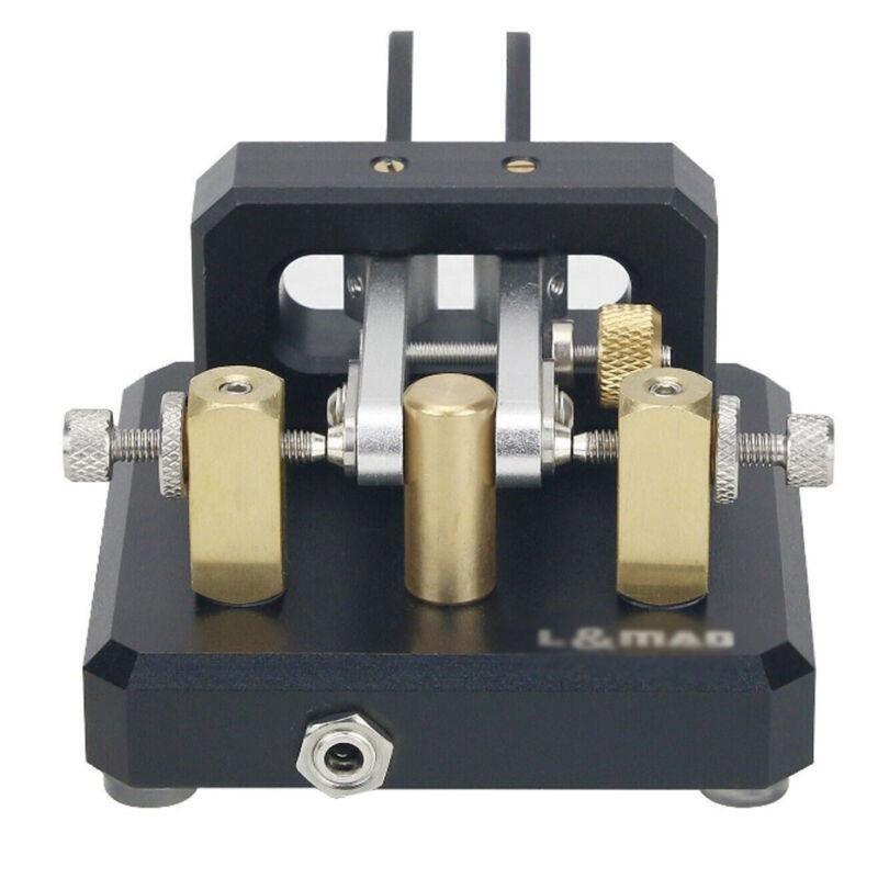Automatic Morse Keyer Dual-Paddle CW Key Telegraph Key for Ham Radio Users