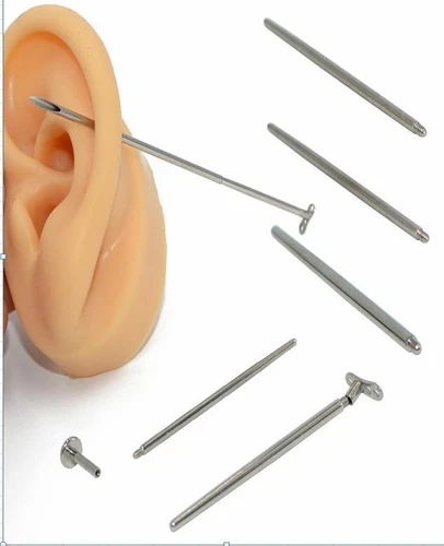 Titanium Piercing Taper Insert Pin 16g 18g 20g Internally Threaded Jewelry image 7