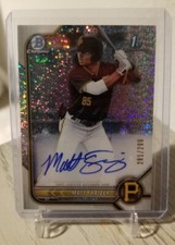2022 Bowman Chrome Matt Fraizer White Sparkle 1st Bowman On-Card Auto /299 SP!🔥