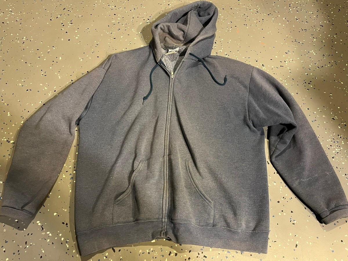 Vntg Made USA Lee Sweatshirt XL Extra Large Hoodie Gray Vntg Made USA Lee Sweatshirt XL Extra Large Hoodie Gray