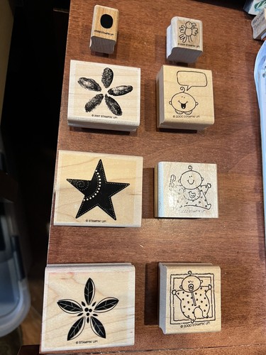 STAMPING UP STAMPS 32 Stamps Eclectic Mix! Most Brand New! A Variety Of Ideas! - Picture 9 of 15
