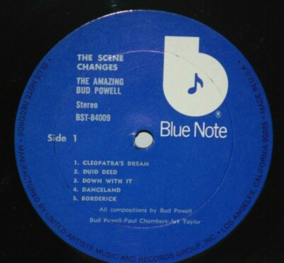 LP Bud Powell Scene Changes Vol. 5 NR8844PROMO BLUE NOTE プロモ /00260 The Amazing Bud Powell - The Scene Changes Vol. 5