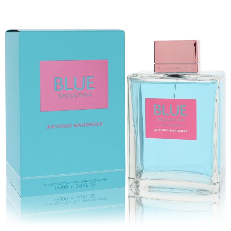Blue Seduction Eau De Toiette Spray By Antonio Banderas - 6.75 oz Blue Seduction Eau De Toiette Spray By Antonio Banderas - 6.75 oz