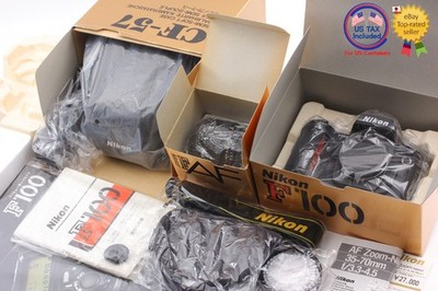 [Almost Unused] Nikon F100 35mm Film Camera AF 35-70mm f/3.3-4.5 Lens From JAPAN