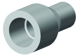 GF Central Plastics 360-002-166 1 x 1 IPS Socket x CTS Socket Reducer