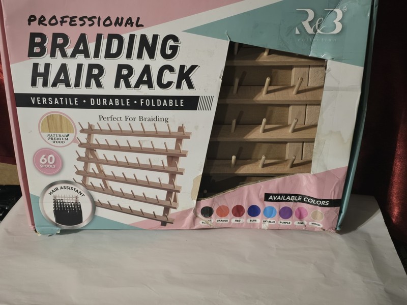 Professional Hair Braiding Rack