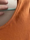 Oopsie Daisy Girl's Hi Lo Rust Orange Long Sleeve Rainbow Dress Size 8 — photo 5