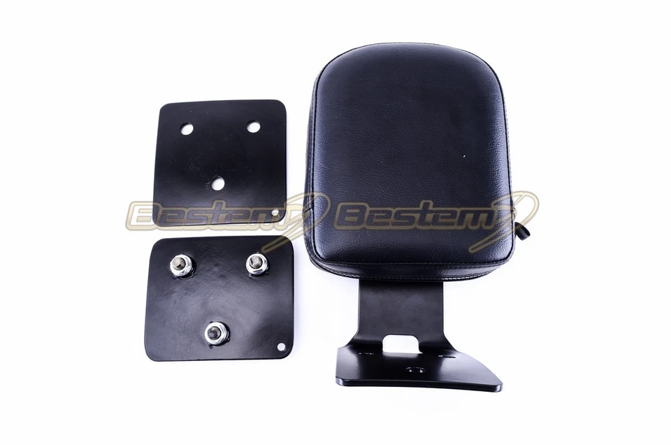 Harley Davidson H-D 2000 - 2007 Softail Deuce Matte Black Backrest - Image 4 of 4