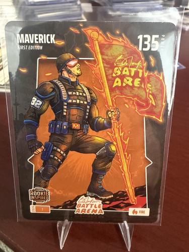 MAVERICK COOPER FLAGG 2026 Bo Jackson Battle Arena RC 1st Edition Fire