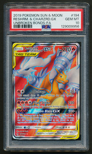 Reshiram and Charizard GX Psa 10 | eBay