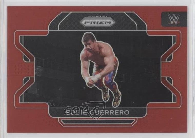 2022 Panini Prizm WWE Red Prizm 32/299 Eddie Guerrero #77 03qw