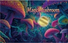1/1000 oz Gold Magic Mushroom 2026 Liberia .9999 Gold Coin in Card