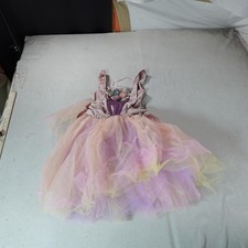 Revolution Dance Costume Dress Womens Medium Pink Tulle Ballet Fairy Princess