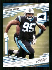 2021 Panini Prestige #80 Derrick Brown Carolina Panthers TW6349
