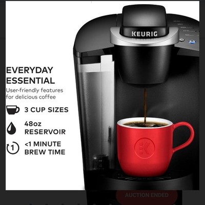 Keurig K-Elite K-Cup Single Serve Capsule Coffee Maker 48 oz Brushed Slate