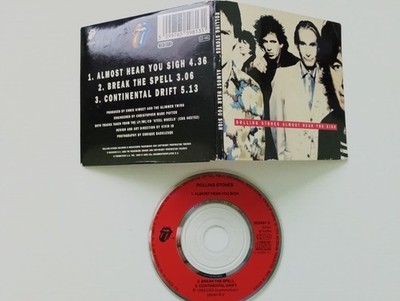 ROLLING STONES NEAR HEAR YOU SIGH RARE MINI CD SINGLE 3''