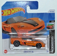 Corvette C6 Hw Roadsters 2/5 HTC14 N521 Hot Wheels Kartonvers.