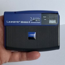 Cisco Linksys Wireless-G USB Wireless Network WUSB54G v4 802.11g/b w/ USB Cable