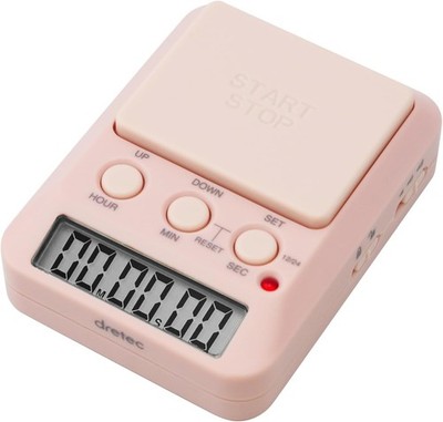 Dretec Study Timer Time Up 2 Digitale Stoppuhr zum Lernen Pink T-587 Japan NEU